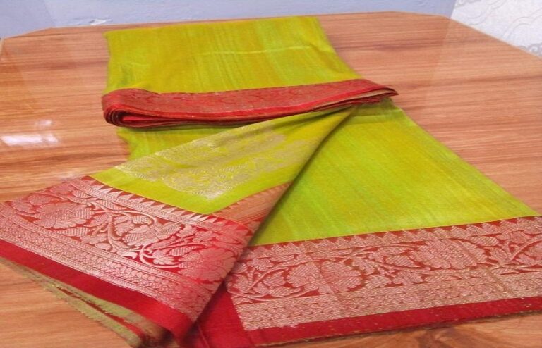 Exploring the Elegance of Banarasi Tussar Sarees